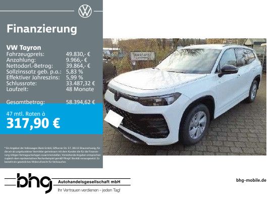 VW Tayron 18.889 km 49.830 &euro; Rottweil 78628