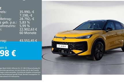 VW T-Roc 6.789 km 35.990 &euro; Rottweil 78628
