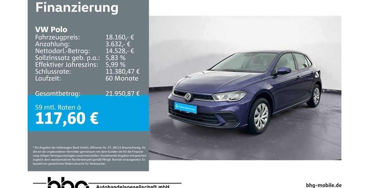 VW Polo 13.200 km 18.160 &euro; Rottweil 78628