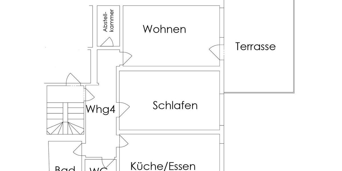 Etagenwohnung Hüfingen - 2.5 Zimmer, 91 m&sup2;, 900&euro; | Angebot:25792724
