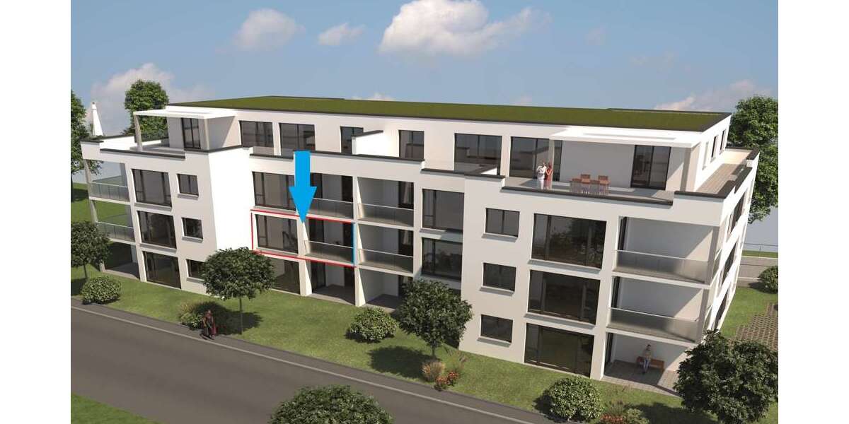 Etagenwohnung Dauchingen - 4 Zimmer, 134 m&sup2;, 439.500&euro; | Angebot:24494981