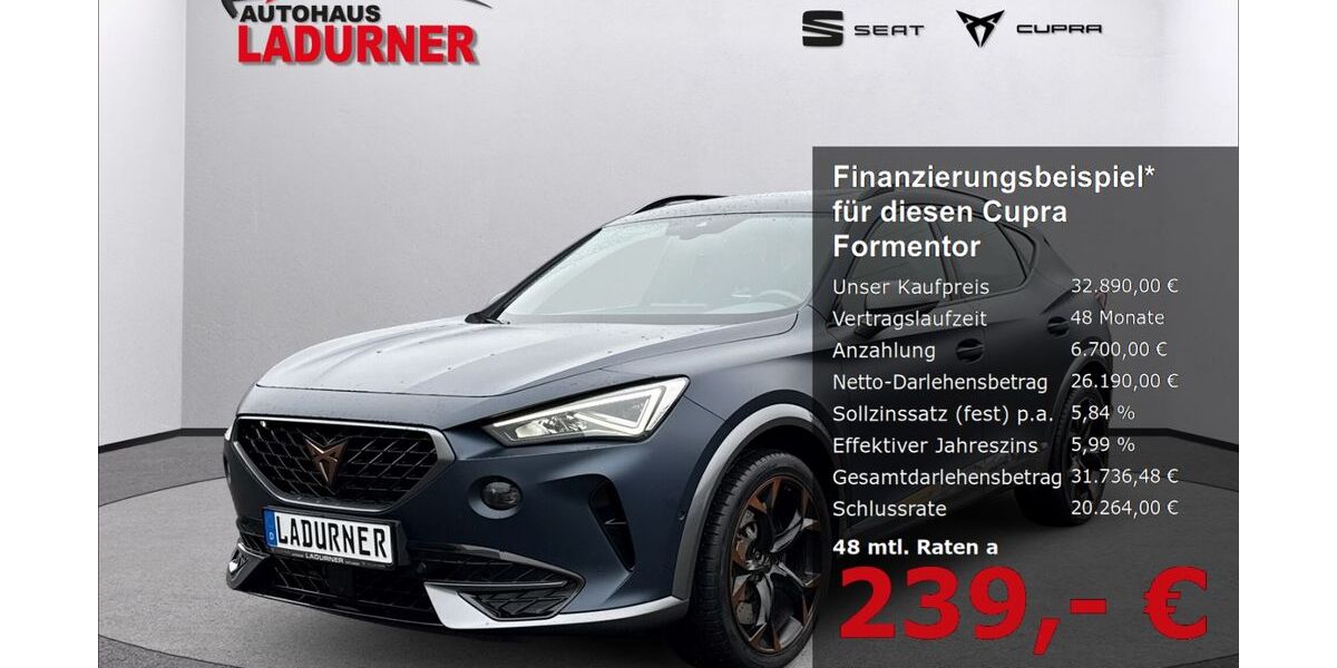 Cupra Formentor 63.980 km 32.890 &euro; Villingen-Schwenningen 78052