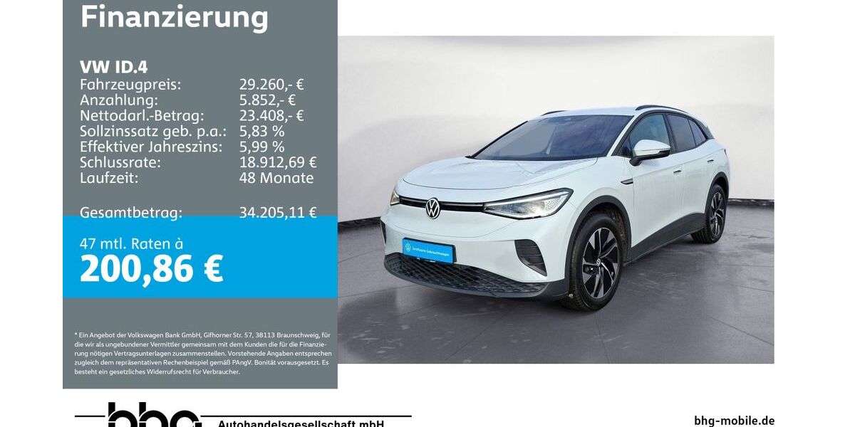 VW ID.4 13.089 km 28.790 &euro; Rottweil 78628