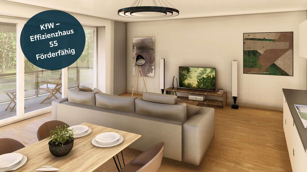 Etagenwohnung Titisee-Neustadt Neustadt - 4 Zimmer, 98 m&sup2;, 539.000&euro; | Angebot:25145979