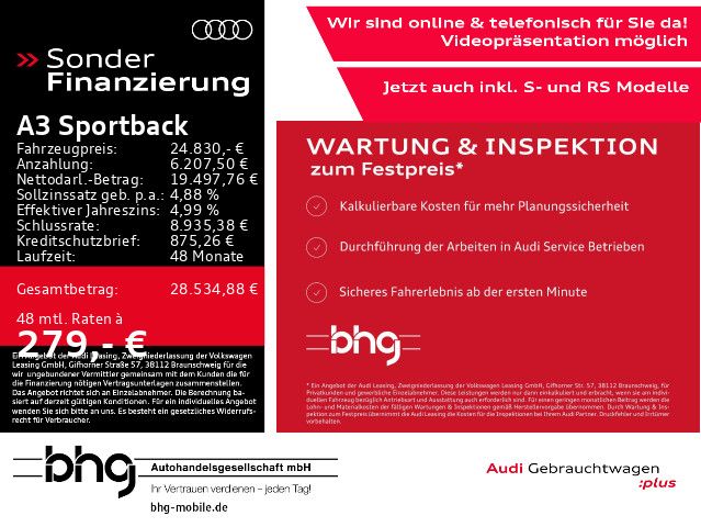 Audi A3 44.371 km 24.830 &euro; Rottweil 78628