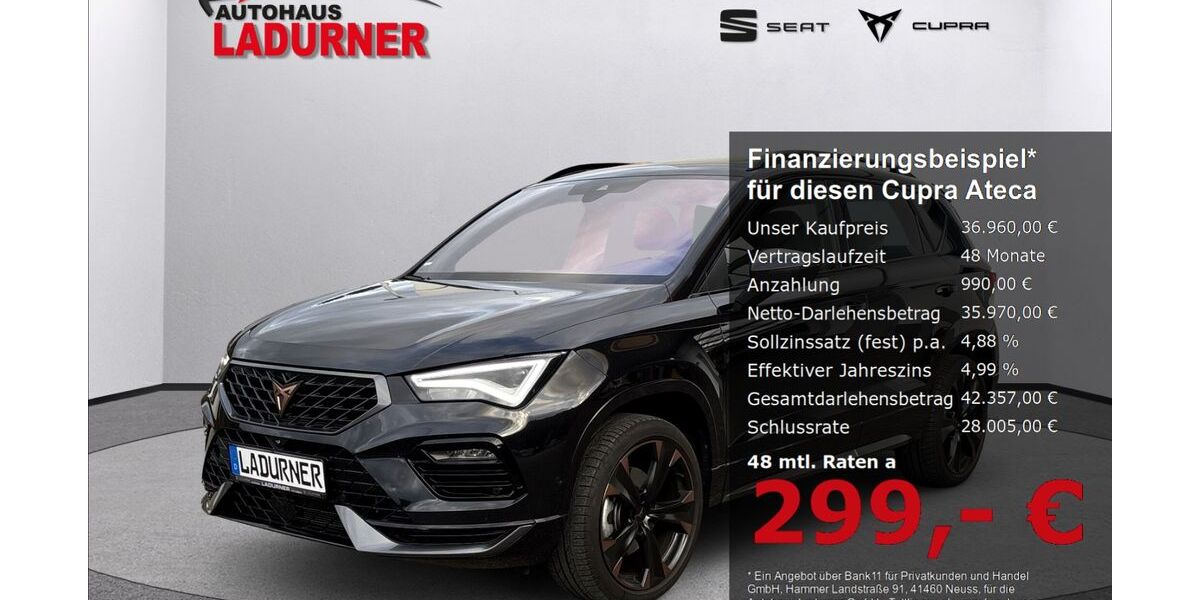 Cupra Ateca 17.250 km 36.430 &euro; Tuttlingen 78532