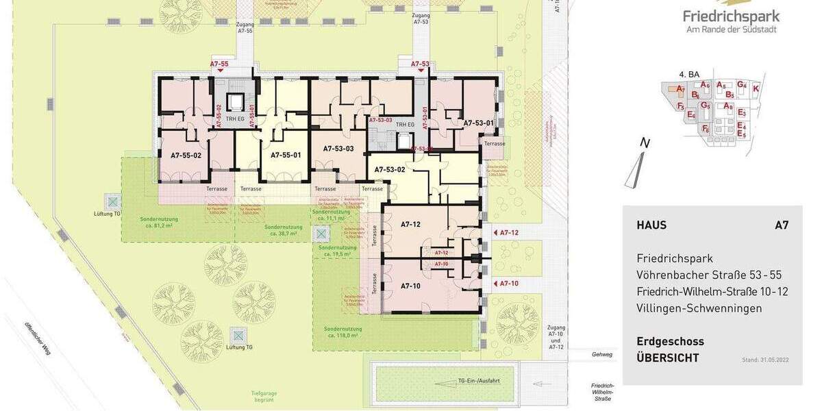 Etagenwohnung Villingen-Schwenningen Villingen - 3 Zimmer, 94 m&sup2;, 453.900&euro; | Angebot:25701412