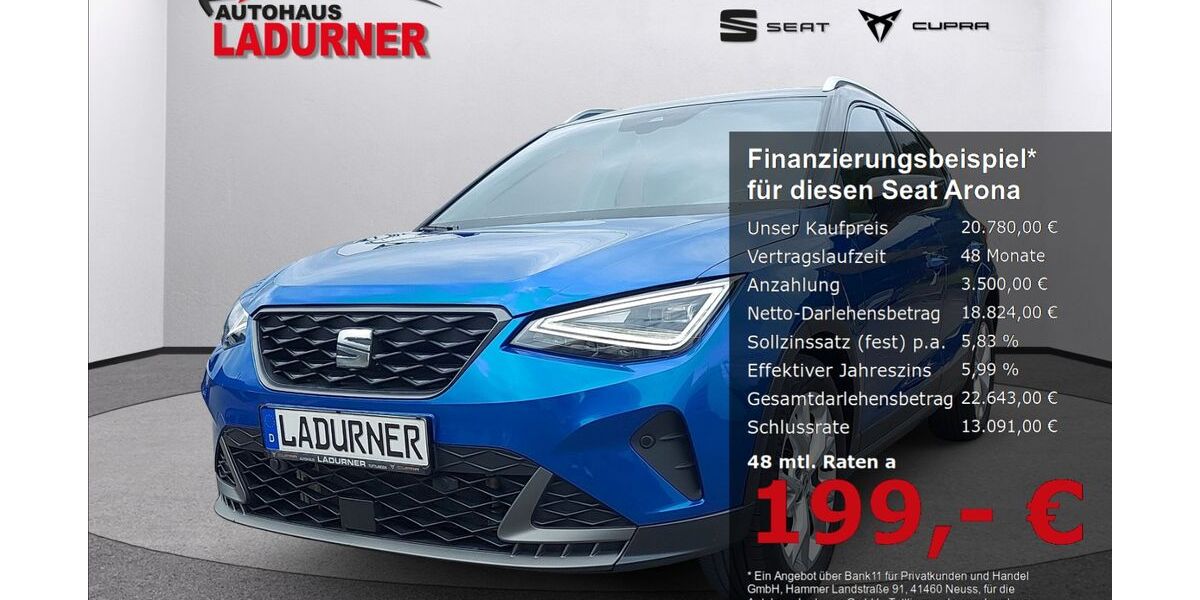 Seat Arona 45.100 km 20.780 &euro; Tuttlingen 78532