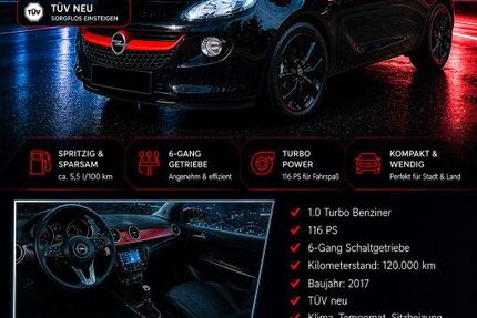 Opel Adam 112.000 km 7.299 &euro; Tuttlingen 78532