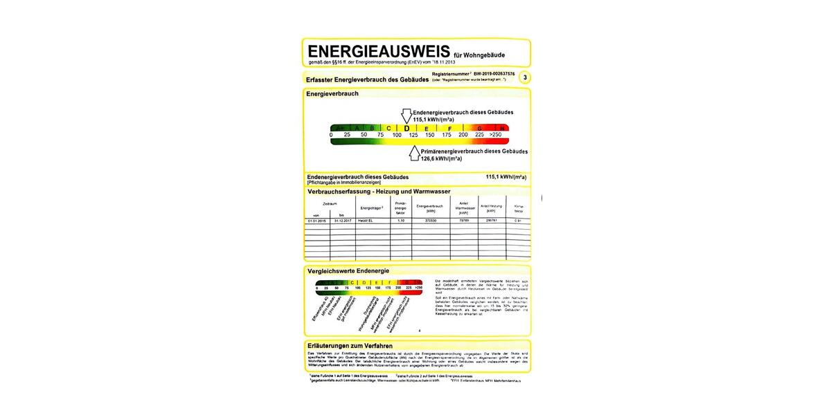 Etagenwohnung Villingen-Schwenningen Schwenningen - 3.5 Zimmer, 92 m&sup2;, 210.000&euro; | Angebot:26851517