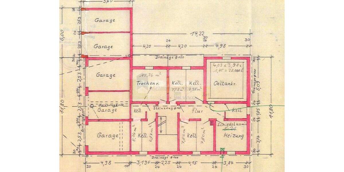 Etagenwohnung Brigachtal Klengen - 3 Zimmer, 90 m&sup2;, 179.000&euro; | Angebot:25692110