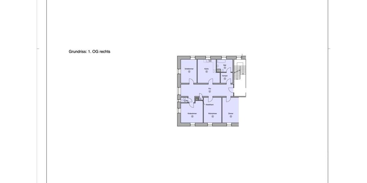 Etagenwohnung Titisee-Neustadt Neustadt - 5 Zimmer, 135 m&sup2;, 1.200&euro; | Angebot:25510125