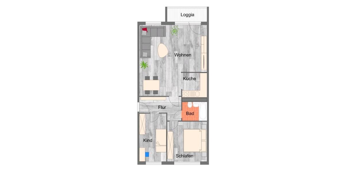 Erdgeschoßwohnung Triberg im Schwarzwald - 3 Zimmer, 70 m&sup2;, 700&euro; | Angebot:26153664