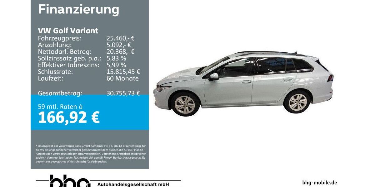 VW Golf 15.659 km 25.460 &euro; Rottweil 78628