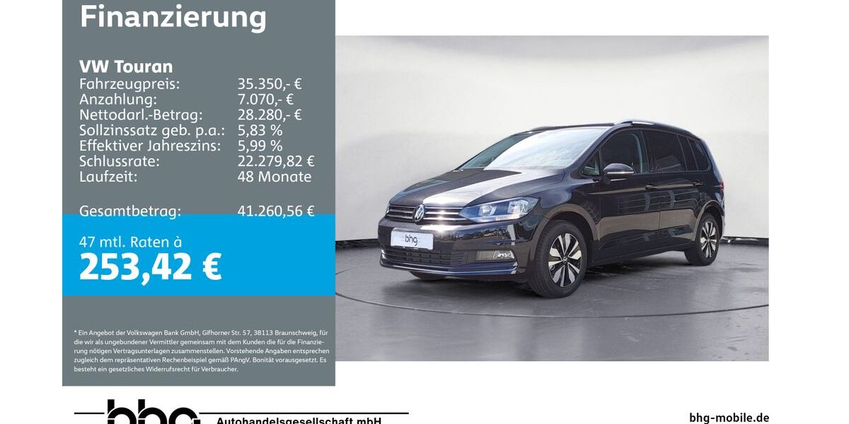 VW Touran 16.900 km 35.350 &euro; Rottweil 78628