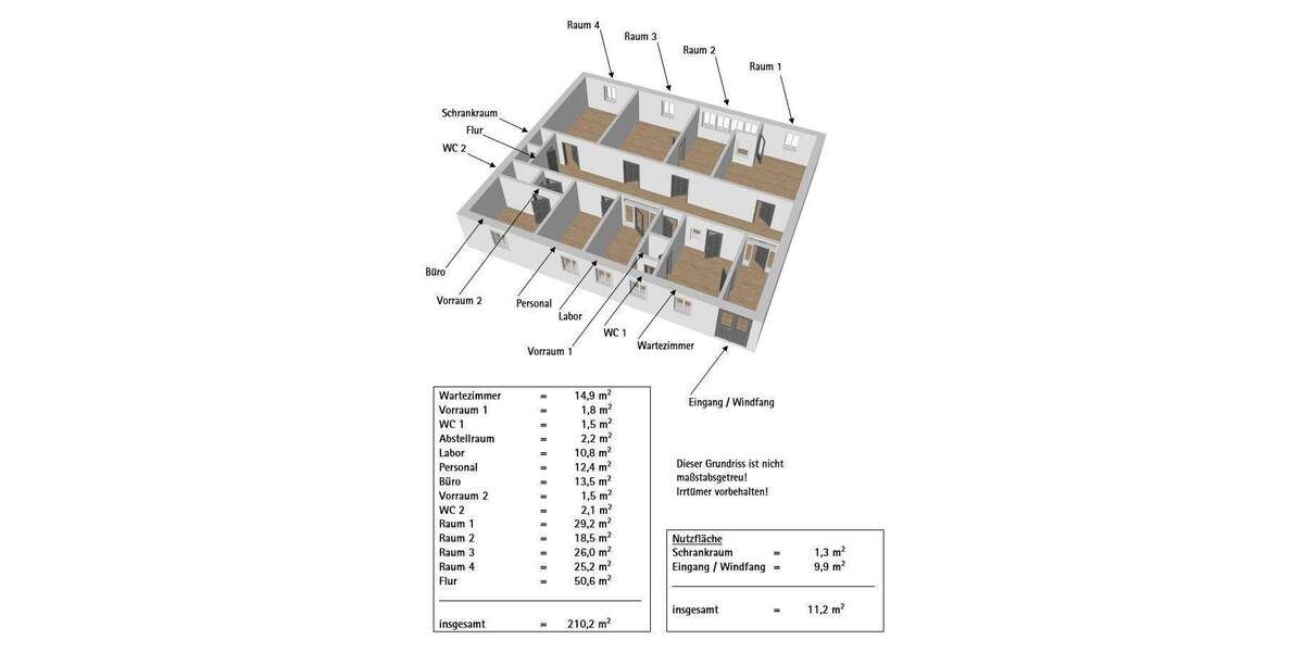 Etagenwohnung Bonndorf - 8 Zimmer, 250.000&euro; | Angebot:25695640