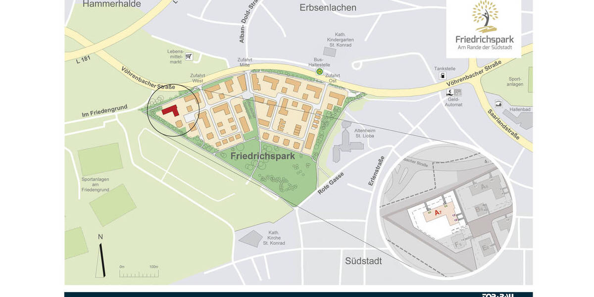 Etagenwohnung Villingen-Schwenningen Villingen - 4 Zimmer, 100 m&sup2;, 518.460&euro; | Angebot:25802028