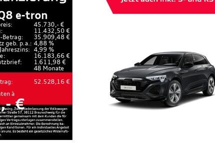 Audi Q8 e-tron 76.424 km 45.730 &euro; Rottweil 78628