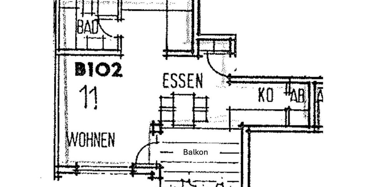 Etagenwohnung Villingen-Schwenningen Schwenningen - 1.5 Zimmer, 46 m&sup2;, 590&euro; | Angebot:26648048