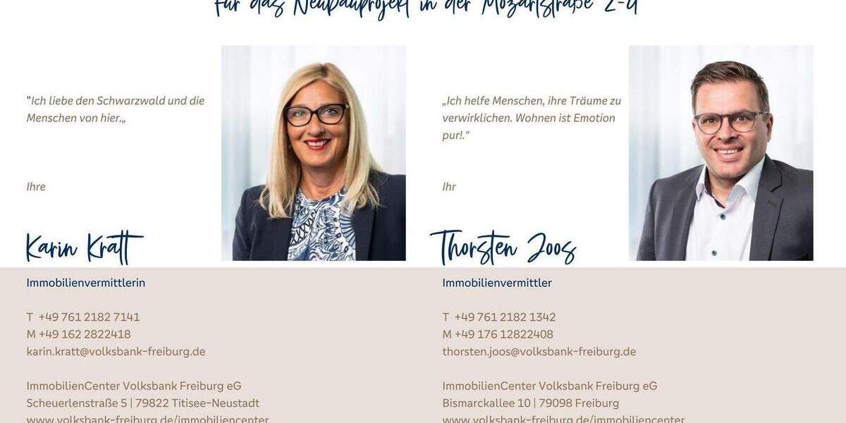 Etagenwohnung Titisee-Neustadt Neustadt - 3 Zimmer, 64 m&sup2;, 359.000&euro; | Angebot:25704892