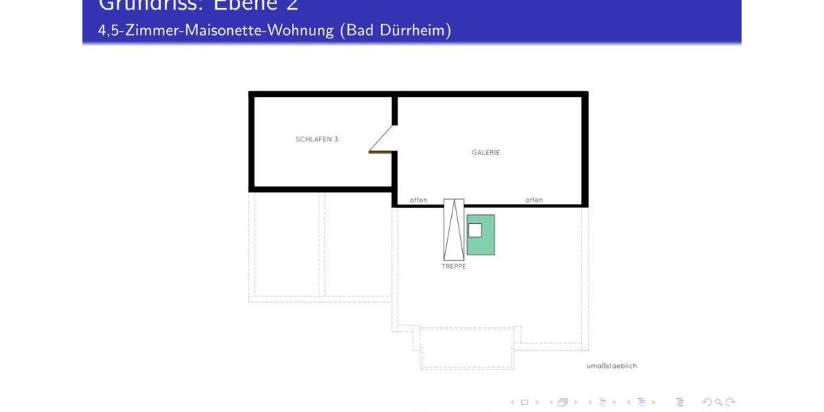 Maisonettenwohnung Bad Dürrheim - 4.5 Zimmer, 148 m&sup2;, 335.000&euro; | Angebot:24652716