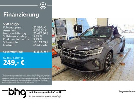 VW Taigo 10.399 km 27.330 &euro; Rottweil 78628