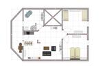 Dachgeschoßwohnung Gunningen - 3 Zimmer, 75 m&sup2;, 750&euro; | Angebot:25402476