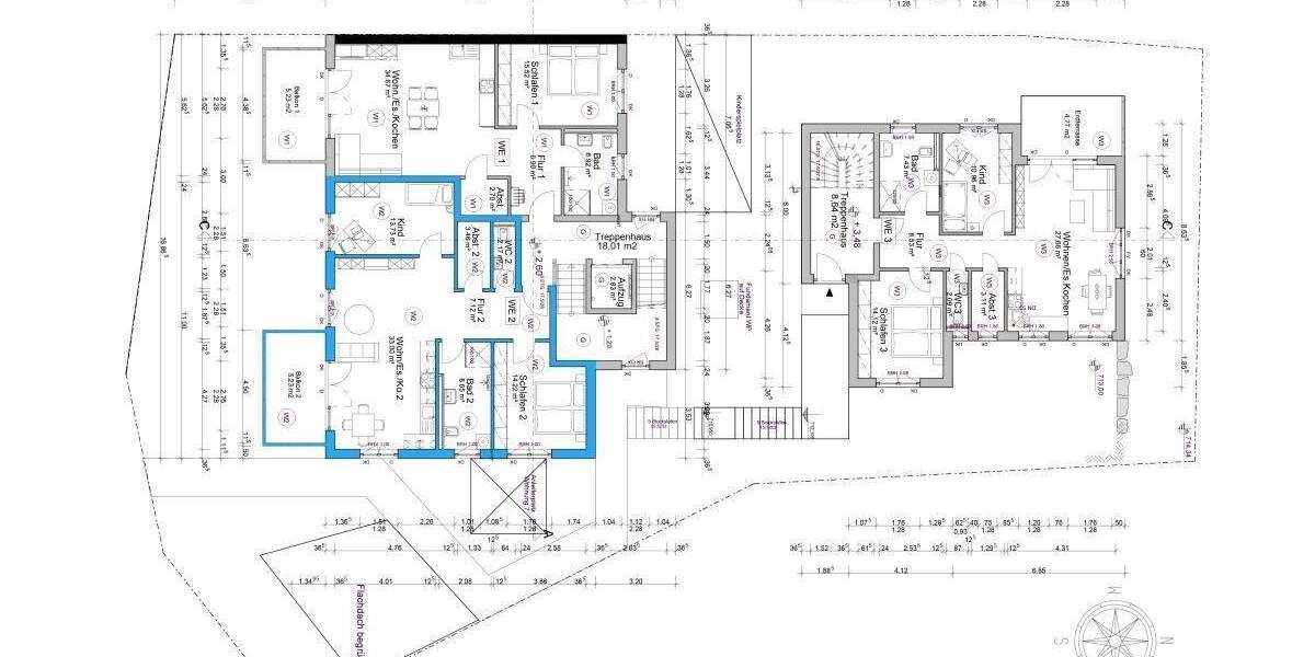 Etagenwohnung Villingen-Schwenningen Marbach - 3 Zimmer, 87 m&sup2;, 367.600&euro; | Angebot:25695901