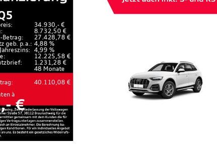 Audi Q5 86.041 km 34.930 &euro; Rottweil 78628