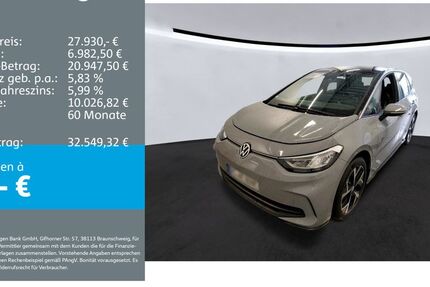VW ID.3 51.738 km 27.930 &euro; Rottweil 78628