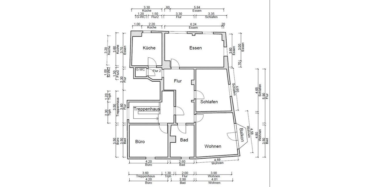 Etagenwohnung Tuttlingen - 4 Zimmer, 114 m&sup2;, 215.000&euro; | Angebot:26738752