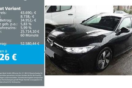 VW Passat Variant 7.374 km 42.890 &euro; Rottweil 78628