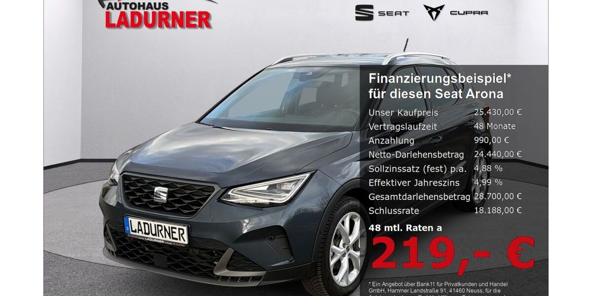 Seat Arona 17.500 km 25.430 &euro; Tuttlingen 78532