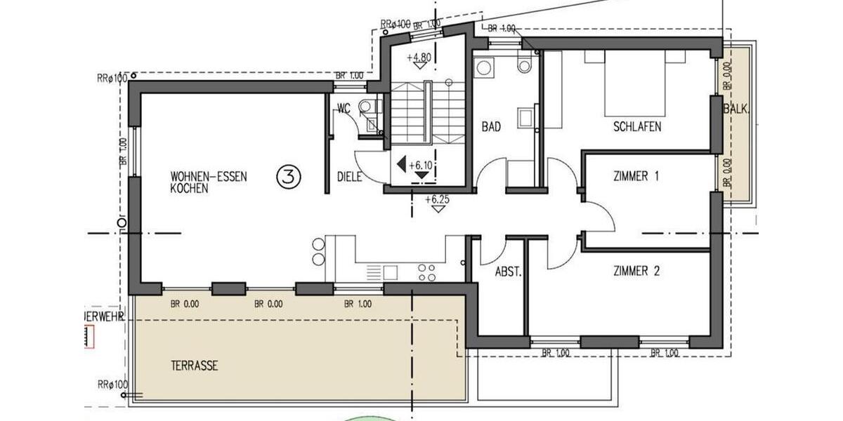 Einfamilienhaus Trossingen - 4.5 Zimmer, 110 m&sup2;, 1.250&euro; | Angebot:26528701