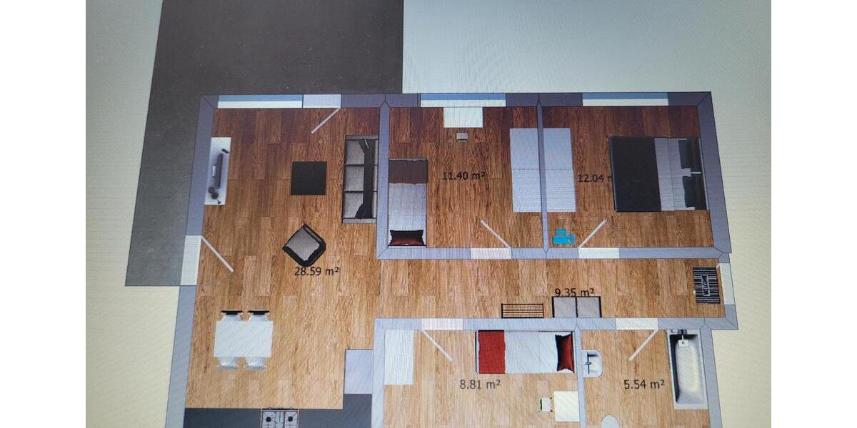 Terrassenwohnung Wehingen - 4 Zimmer, 89 m&sup2;, 1.050&euro; | Angebot:25794085