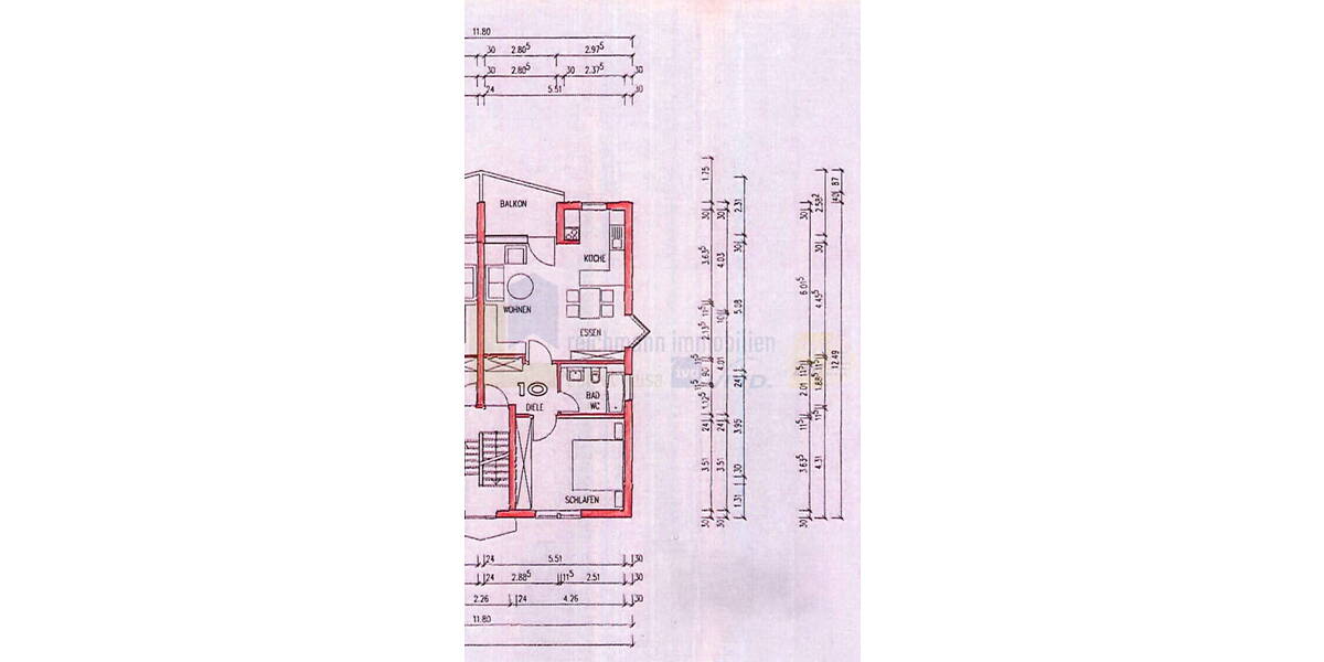 Etagenwohnung Bad Dürrheim - 2 Zimmer, 55 m&sup2;, 165.000&euro; | Angebot:26204872
