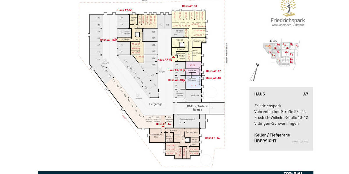 Etagenwohnung Villingen-Schwenningen Villingen - 4 Zimmer, 100 m&sup2;, 518.460&euro; | Angebot:25802028