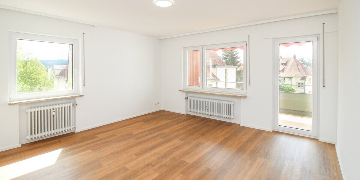 Renovierte & modernisierte 3,5-Zimmer-Wohnung mit Balkon & Garage in Rottweil - Etagenwohnung Rottweil | Angebot:26645938