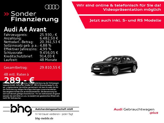 Audi A4 45.548 km 25.930 &euro; Rottweil 78628