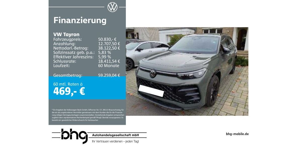 VW Tayron 23.369 km 50.830 &euro; Rottweil 78628