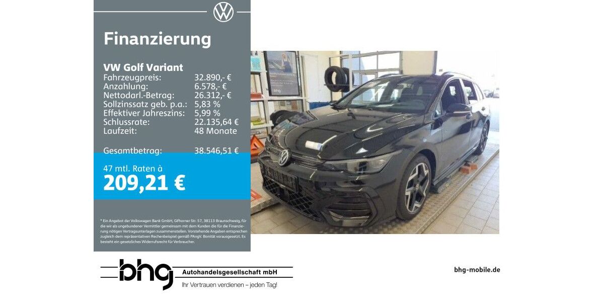VW Golf 27.861 km 32.890 &euro; Rottweil 78628