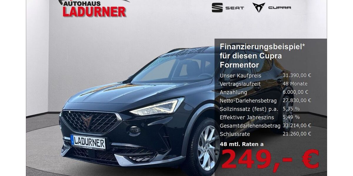 Cupra Formentor 19.520 km 31.390 &euro; Villingen-Schwenningen 78052