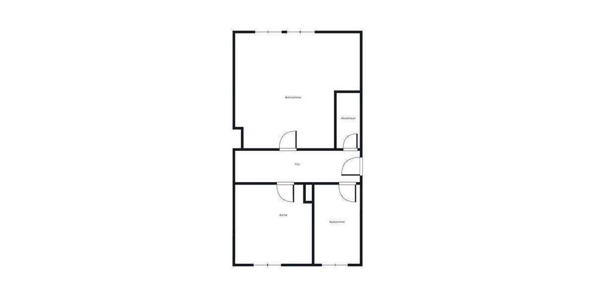 Erdgeschoßwohnung Villingen-Schwenningen Schwenningen - 1.5 Zimmer, 39 m&sup2;, 445&euro; | Angebot:25887862