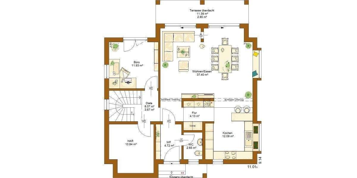 Einfamilienhaus Eisenbach (Hochschwarzwald) - 6 Zimmer, 169 m&sup2;, 616.868&euro; | Angebot:25676903