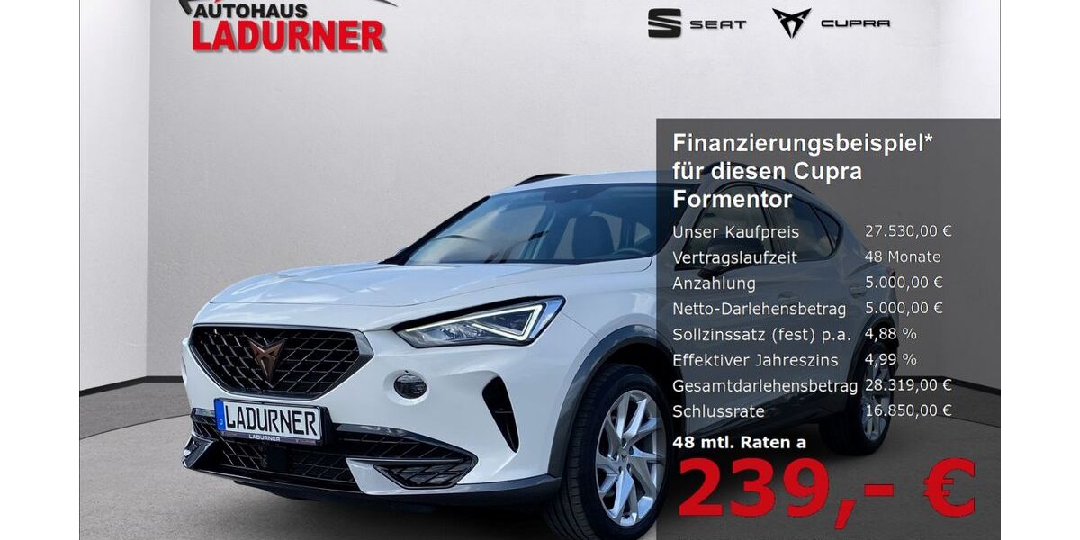 Cupra Formentor 51.300 km 27.530 &euro; Villingen-Schwenningen 78052