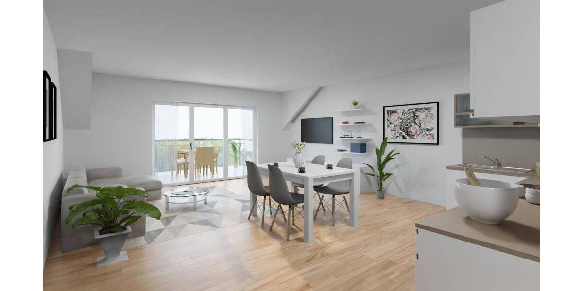 Etagenwohnung Villingen-Schwenningen Marbach - 2 Zimmer, 71 m&sup2;, 308.000&euro; | Angebot:25695898