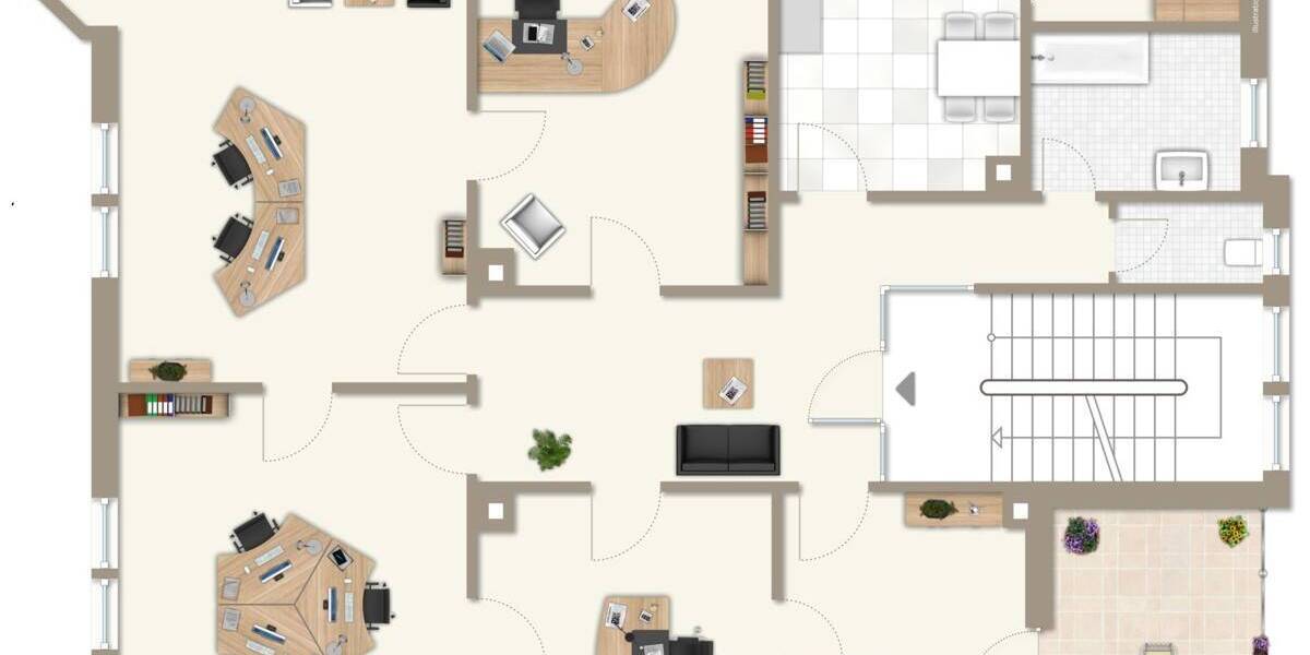 Gewerbeobjekt Rottweil - 6 Zimmer, 199 m&sup2;, 1.400&euro; | Angebot:25820683