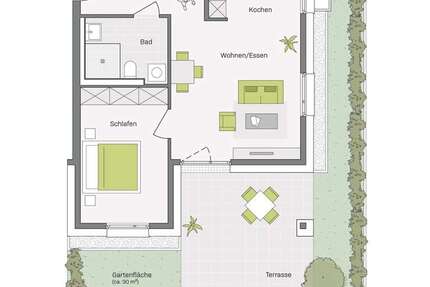 Wohnung Aldingen - 2 Zimmer, 64 m&sup2;, 317.700&euro; | Angebot:22728997