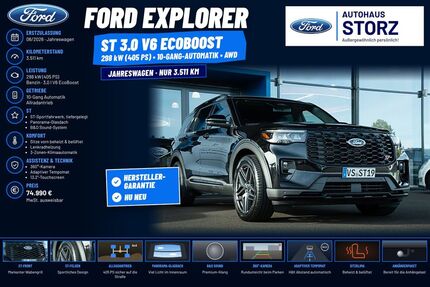Ford Explorer 3.511 km 74.990 &euro; Villingen-Schwenningen 78052