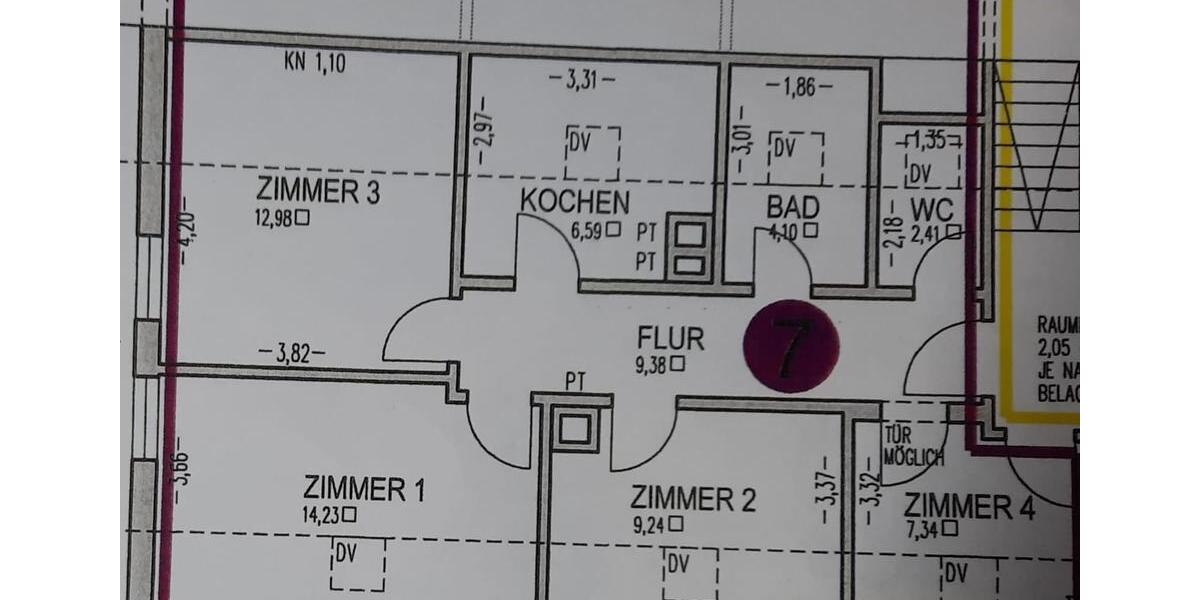 Dachgeschoßwohnung Donaueschingen - 4 Zimmer, 69 m&sup2;, 150.000&euro; | Angebot:25589393